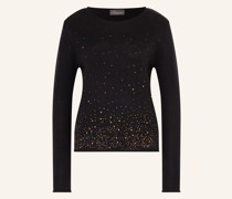 Pullover mit Schmucksteinen