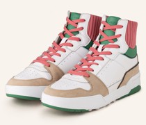 Hightop-Sneaker - WEISS/ BEIGE/ ROSÉ