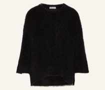 Alpaka-Pullover mit 3/4-Arm