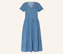 Kleid in Jeansoptik