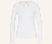 Longsleeve mit Schmuckperlen
