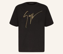T-Shirt mit Schmucksteinen