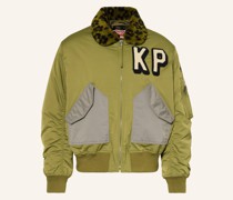 Blouson mit Teddyfell