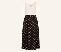 Kleid ROBIASA im Materialmix