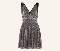 Kleid mit Glitzergarn