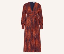 Kleid MAYA in Wickeloptik