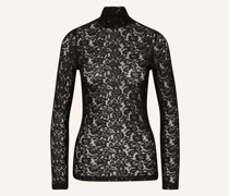 Blusenshirt aus Spitze