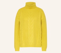 Rollkragenpullover mit Cashmere