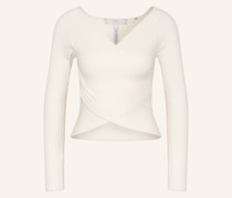 Cropped-Pullover SABINE in Wickeloptik