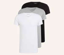 3er-Pack V-Shirts