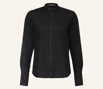 Leinenhemd TU29BS Regular Fit mit Stehkragen
