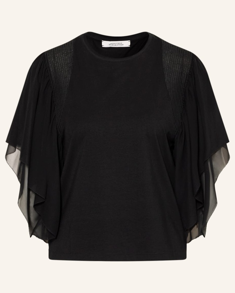 Dorothee Schumacher Damen Blusenshirt im Materialmix