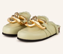 Pantoletten CHAIN - MINT