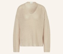 Pullover mit Cashmere und 3/4-Arm