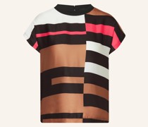 Blusenshirt KREATA im Materialmix