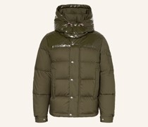 Daunenjacke CHARDON im Materailmix mit abnehmbarer