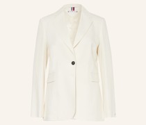 Blazer mit Leinen