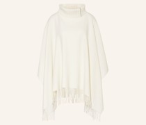 Poncho mit Schmucksteinen