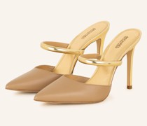 Mules JESSA - CAMEL