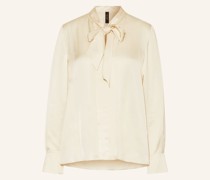 Satinbluse