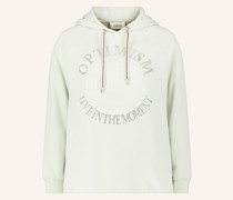 Hoodie mit Schmucksteinen