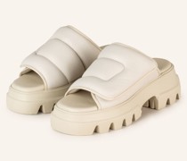 Plateau-Pantoletten CPH836 - CREME