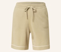 Strick-Shorts aus Cashmere