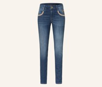 Skinny Jeans NAOMIE mit Glitzergarn
