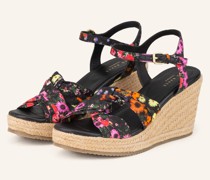 Wedges CARDIMA - SCHWARZ/ GELB/ ROT