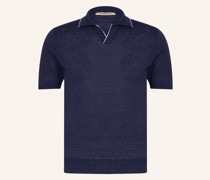 Poloshirt aus Leinen