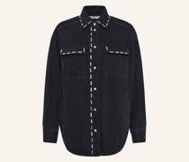Jeanshemd mit nietenbesatz DANIL