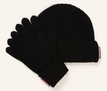Set: Mütze und Handschuhe