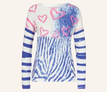 Pullover mit Leinen