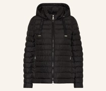 Steppjacke mit abnehmbarer Kapuze