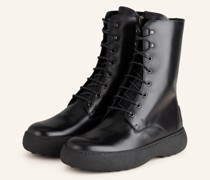 Schnürboots - SCHWARZ