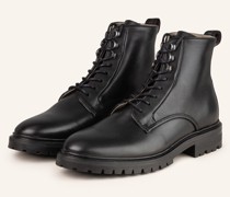 Schnürboots LAKER - SCHWARZ