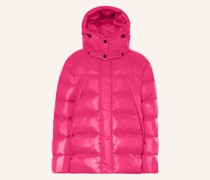 Steppjacke mit abnehmbarer Kapuze