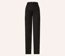 Cargohose aus Satin