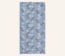 Cashmere-Schal mit Seide