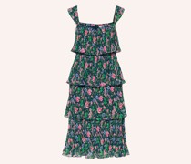 Plisseekleid LOUPETTE mit Volants