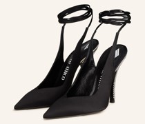 Slingpumps VENUS mit Schmucksteinen