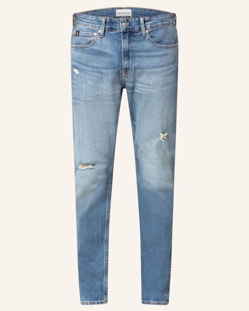 Calvin Klein Skinny Jeans Low Rise blau | Dress-for-less