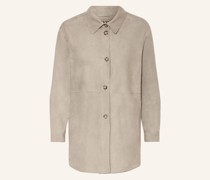 Leder-Overjacket