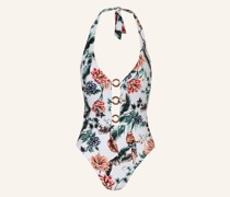 Neckholder-Badeanzug