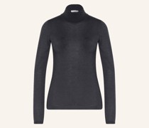 Cashmere-Pullover mit Seide