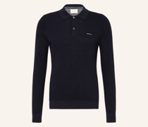 Strick-Poloshirt