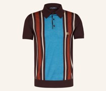 Strick-Poloshirt Slim Fit aus Cashmere mit Seide