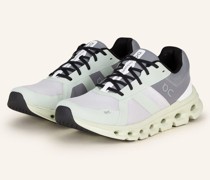 Laufschuhe CLOUDRUNNER - GRAU/ HELLGRÜN