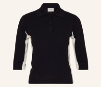 Strick-Poloshirt