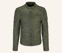 Lederjacke